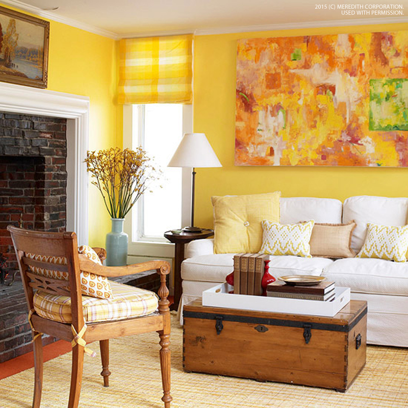 Ways to Decorate Your Home with Yellow - bhgrelife.com